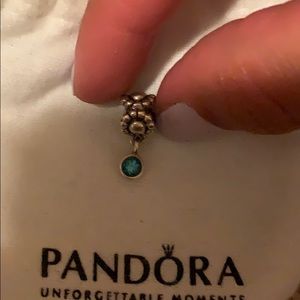December birthstone Pandora charm